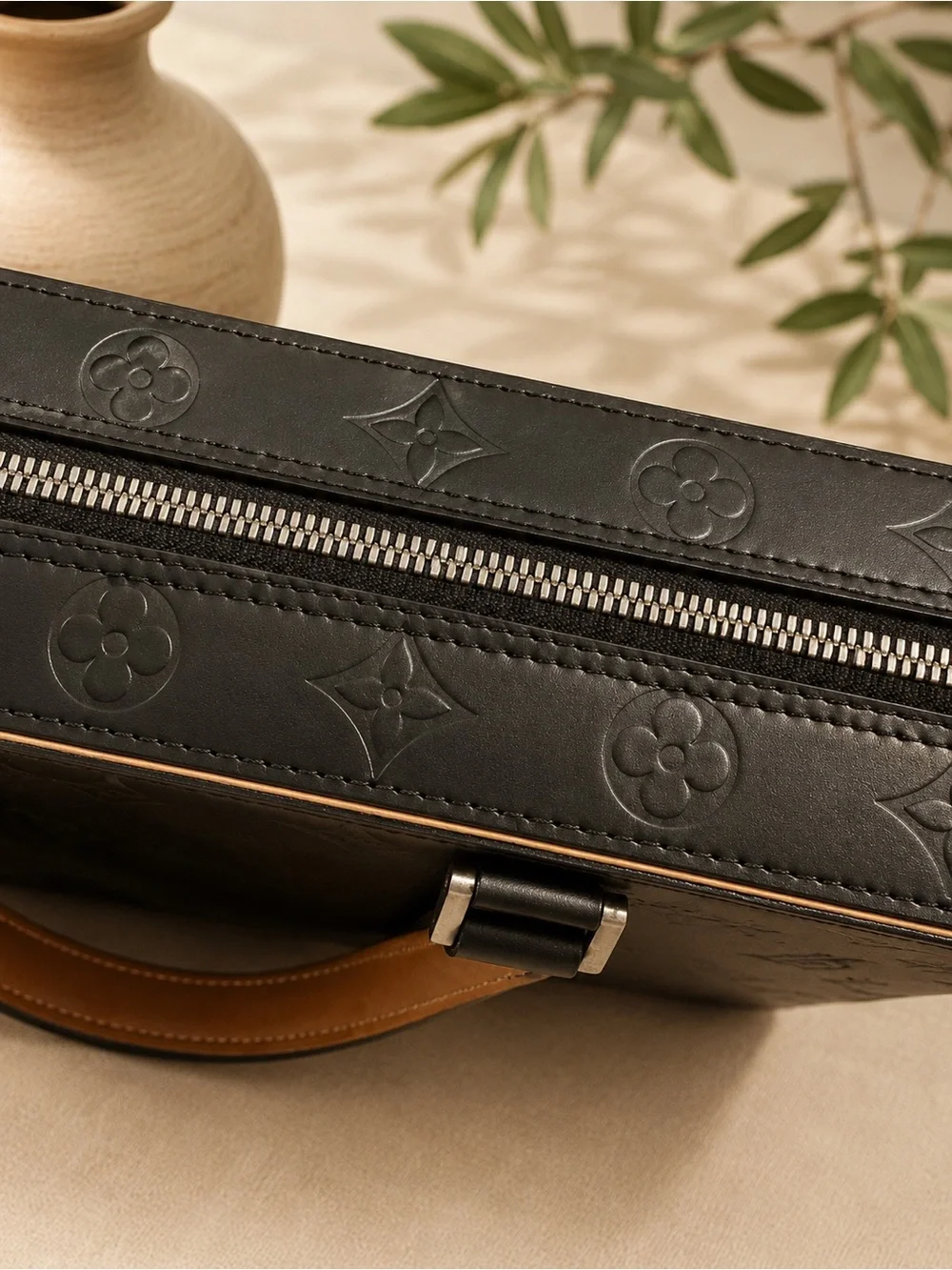 Authentic Louis Vuitton Marden Monogram Mat Graphite Business Bag Briefcase